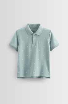 Nordstrom Kids' Embroidered Piqué Polo