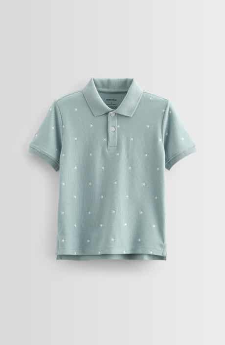Nordstrom Kids' Embroidered Piqué Polo