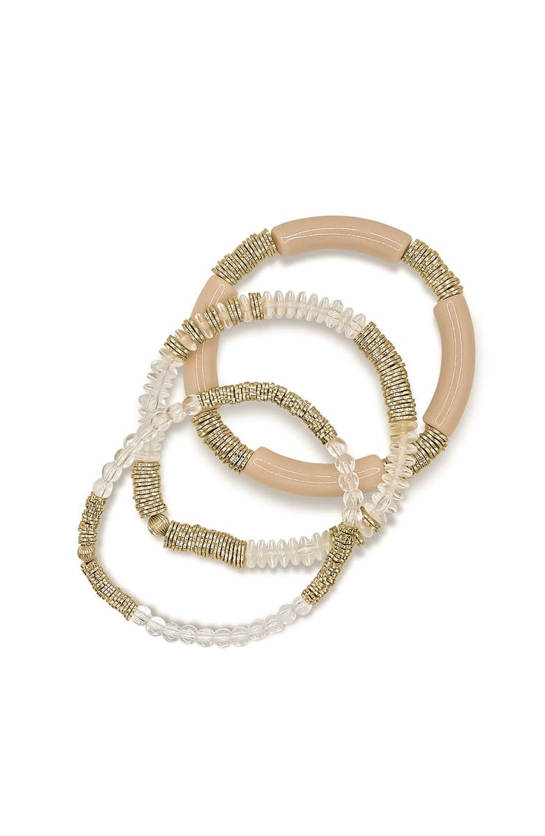 Bowood Lane Clearwater Beach Stack, Alternate, color, Gold