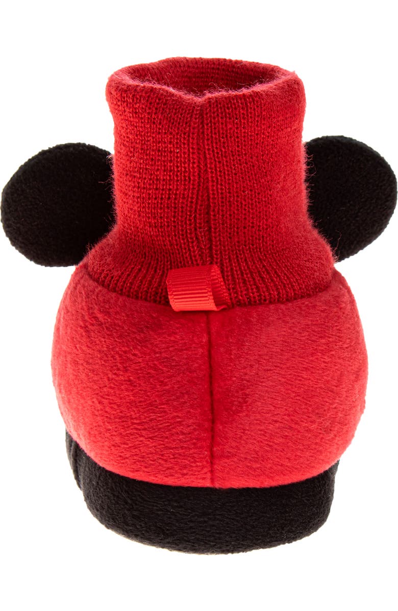 JOSMO Disney Mickey Mouse Slipper, Alternate, color, Red/ Black