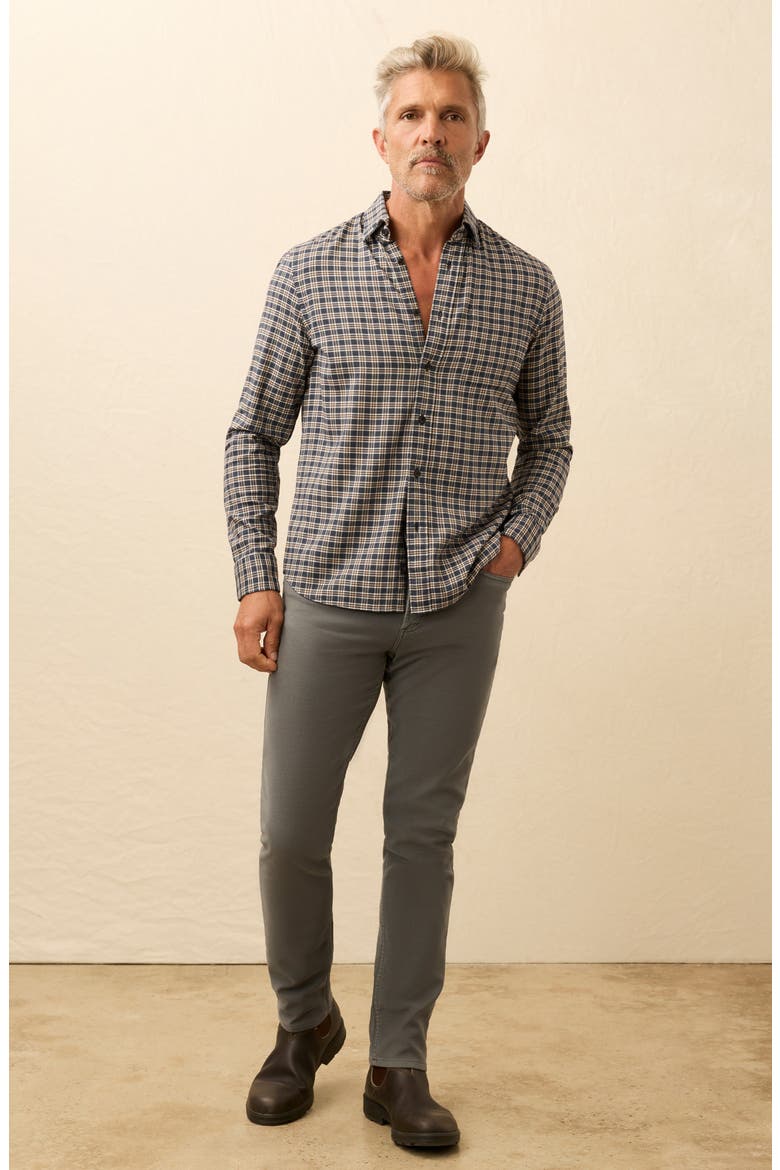 Movement Brushed Button-Up Shirt, Alternate, color, LIGHTHOUSE POINT PLAID