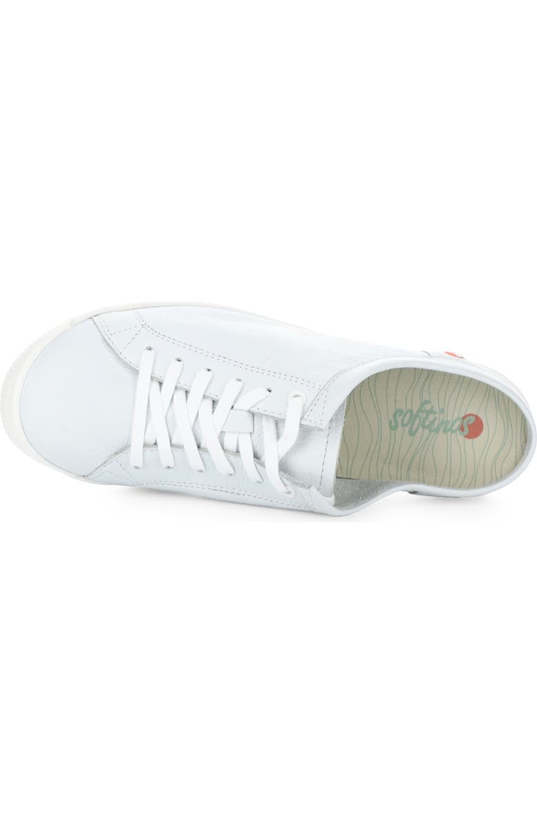 Softinos by Fly London Idle Sneaker, Alternate, color, White Smooth Leather