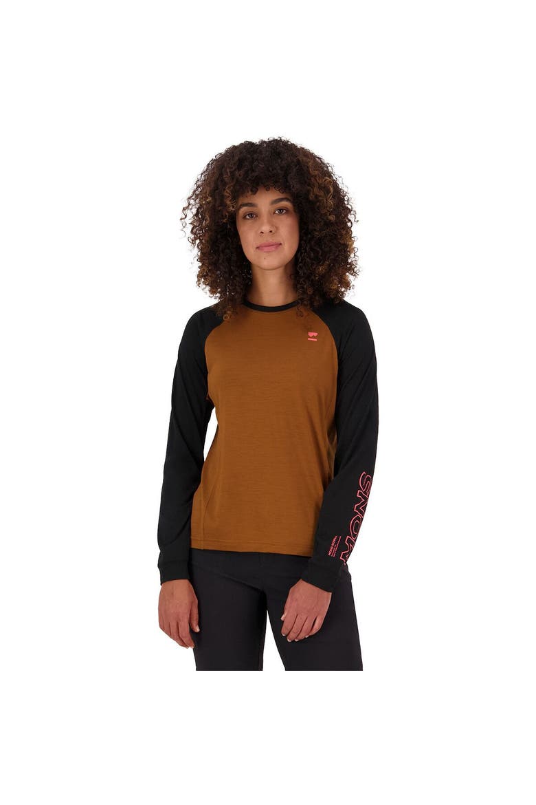 Tarn Merino Long-Sleeve Bike Jersey - Women's, Main, color, Caramel/Black