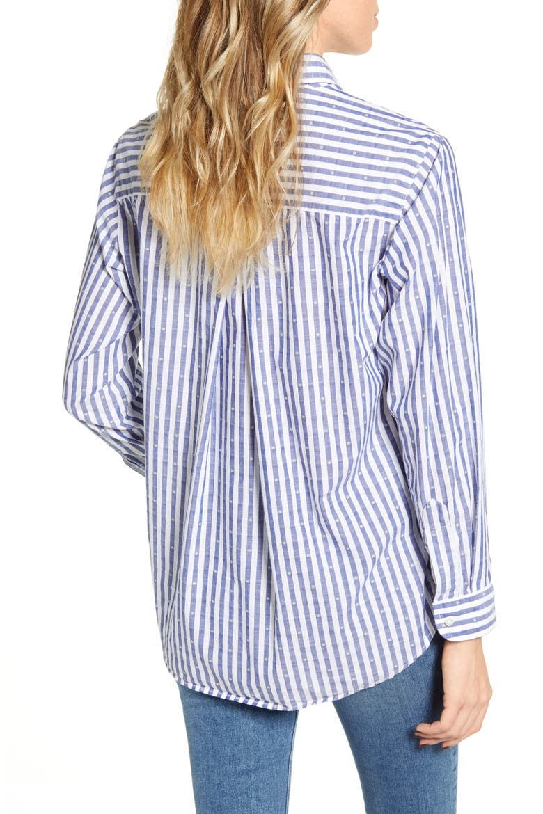 The Hero Washed Cotton Shirt, Alternate, color, ELLIE