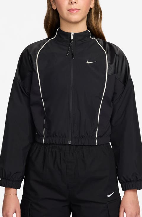 Sportswear Shrunken Water Repellent Track Jacket