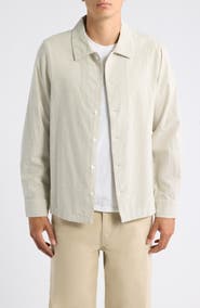 Rhythm Bank Stripe Long Sleeve Button Shirt