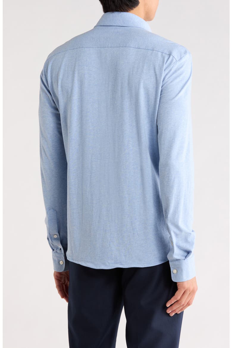 Roan Long Sleeve Button-Up Shirt, Alternate, color, LIGHT/ PASTEL BLUE