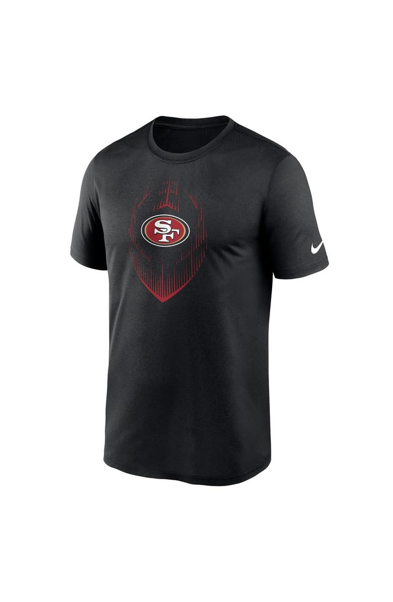 Nike Men's Nike Black San Francisco 49ers Primetime Legend Icon Performance T-Shirt, Alternate, color, 