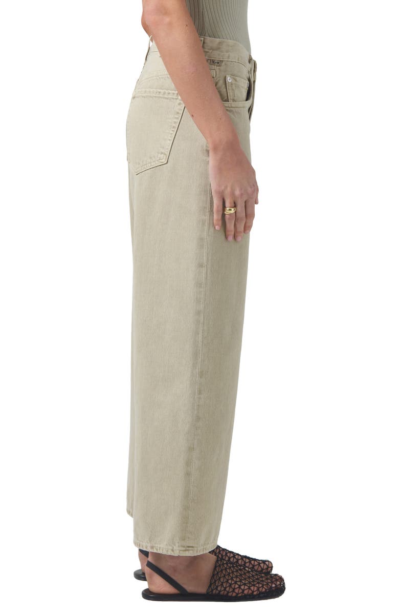Citizens of Humanity Pina Crop Baggy Jeans, Alternate, color, Alfalfa