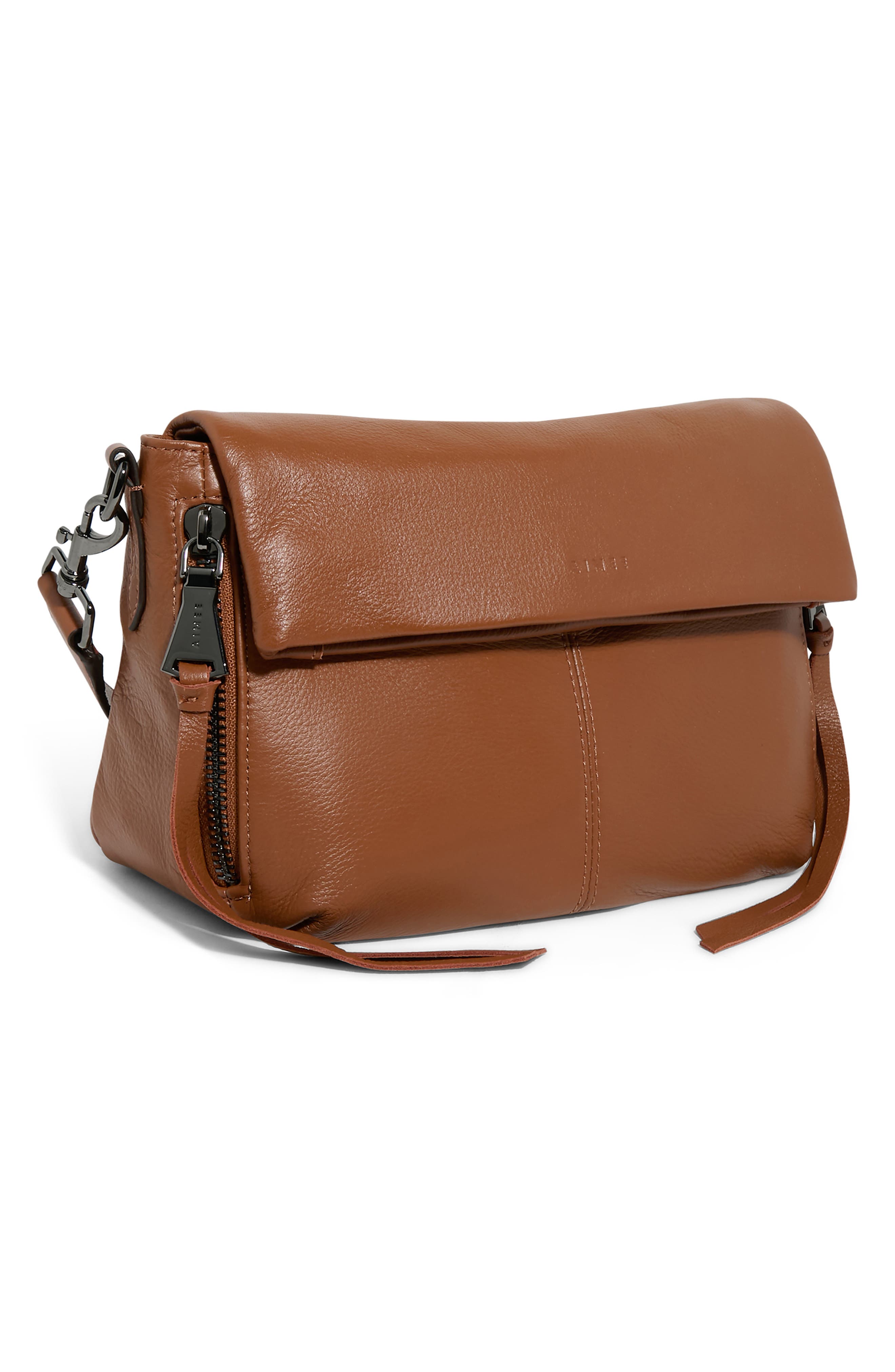 AIMEE Bali Double Entry Crossbody Bag, Alternate, color, Chestnut
