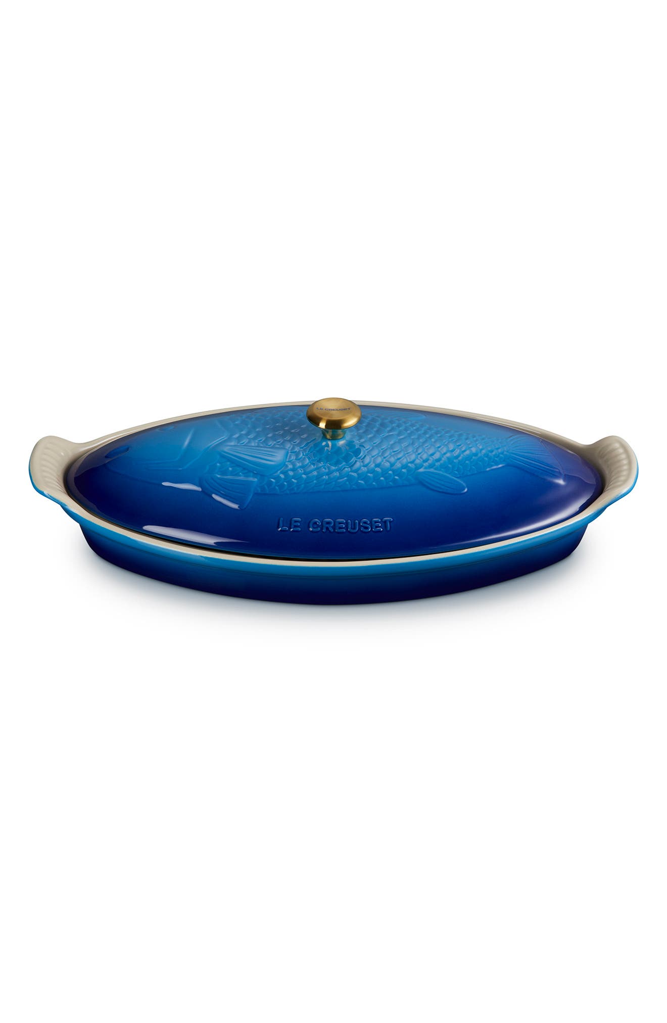 Le Creuset Heritage Covered Stoneware Fish Baker - Marseille
