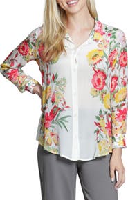 APNY Floral Print Shirt