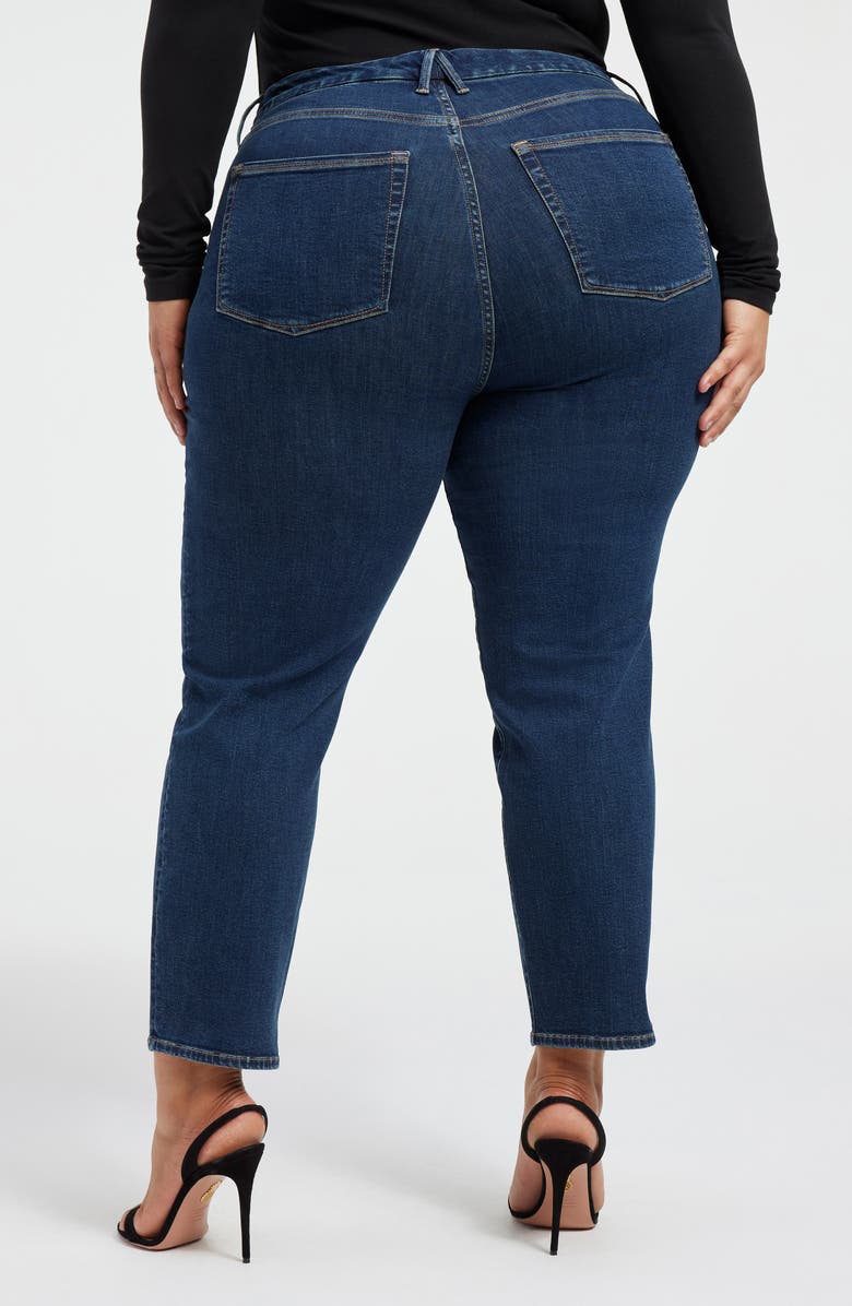Good Classic Ankle Straight Leg Jeans