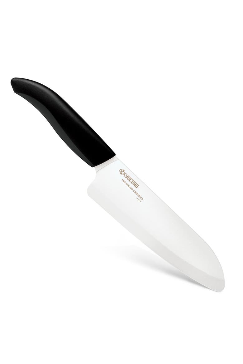 Revolution Ceramic 6 Inch Chef's Knife, Main, color, Black
