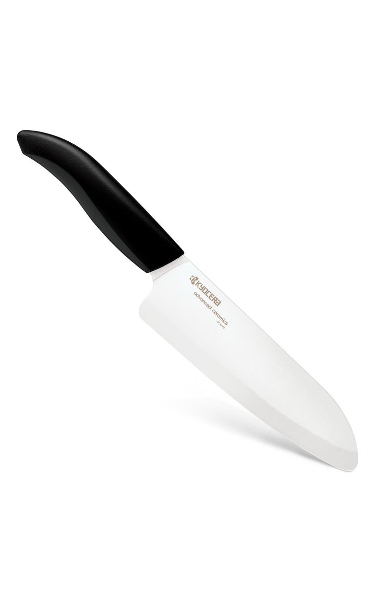 Kyocera Revolution Ceramic 6 Inch Chef's Knife, Main, color, Black