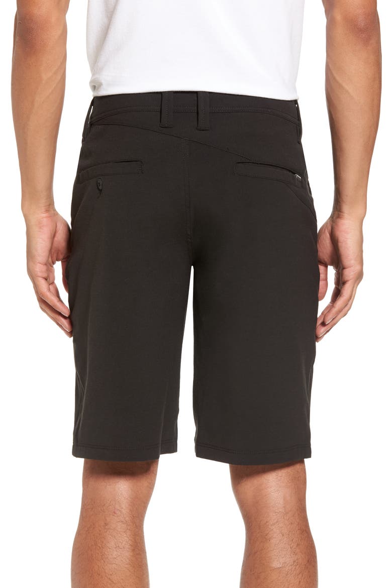 Hybrid Shorts, Alternate, color, BLACK