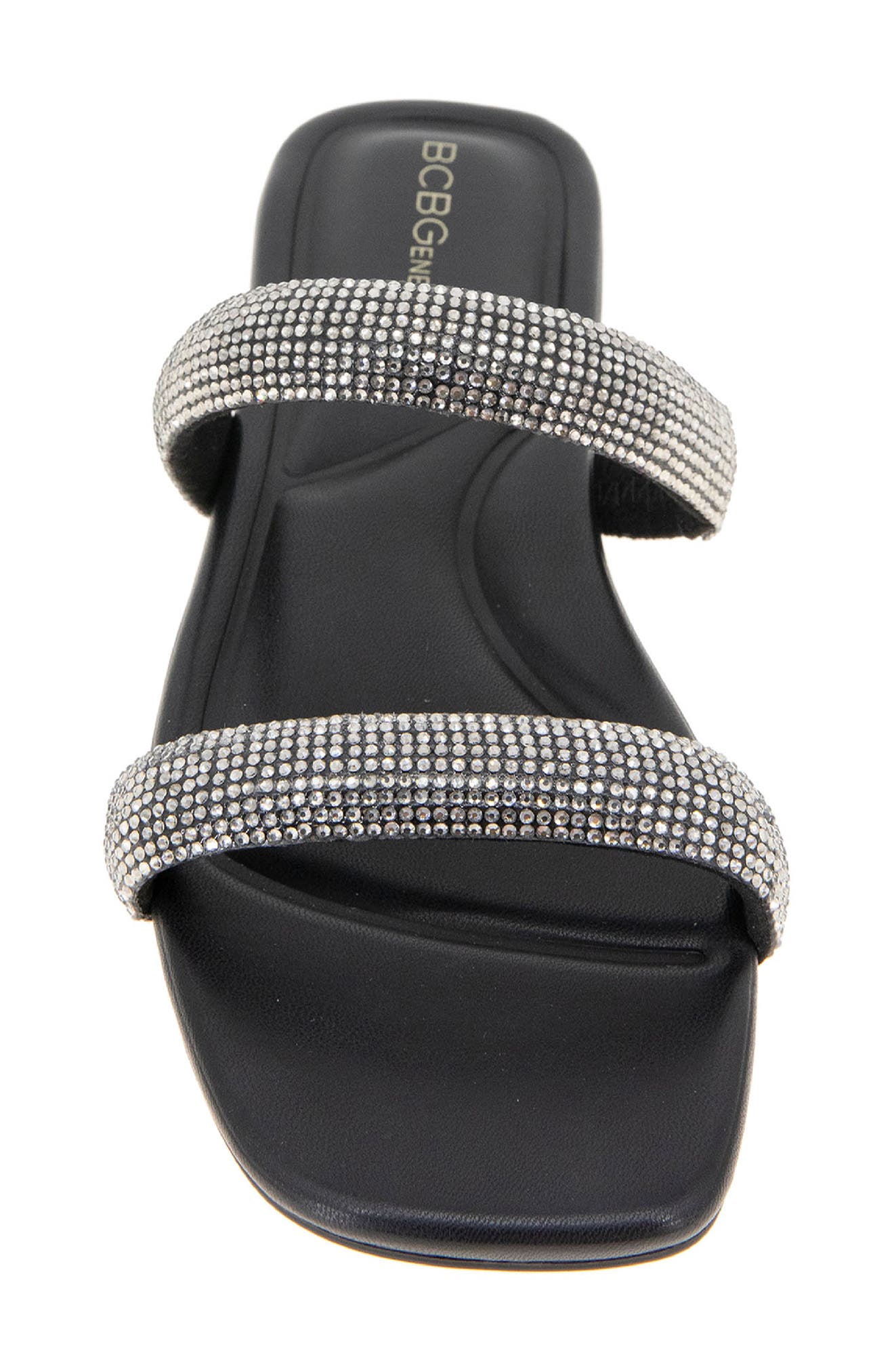 BCBGeneration Glannis Slide Sandal, Alternate, color, Black