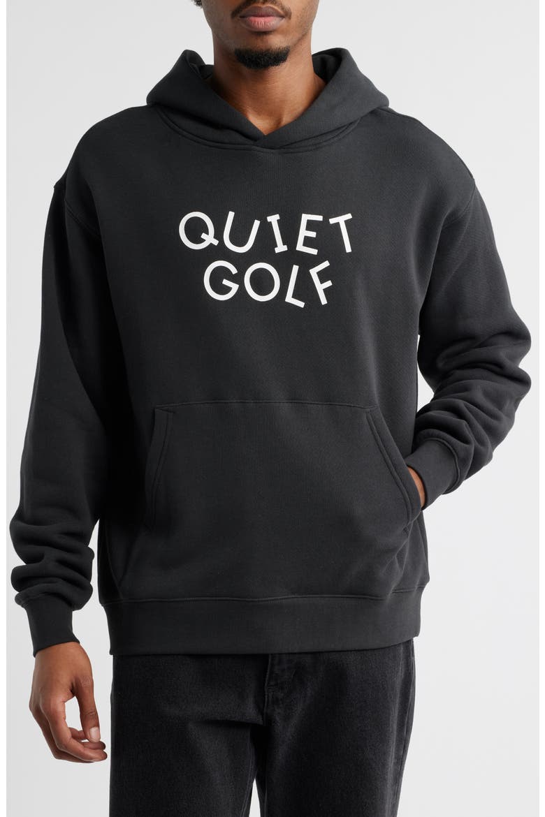 Dancin' Logo Hoodie, Main, color, BLACK