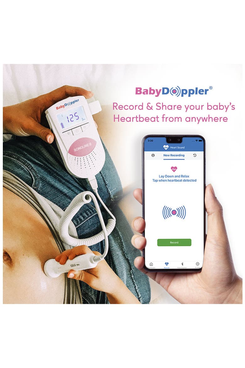 Sonoline B Fetal Doppler - Pink, Alternate, color, PINK