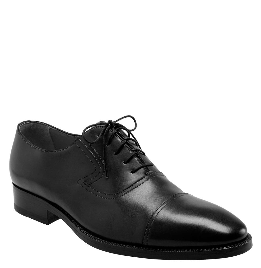 Santoni 'Oakley' Cap Toe Oxford, Main, color, 