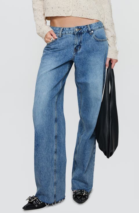 Low Rise Wide Leg Jeans | Nordstrom