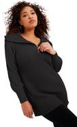 June + Vie Half Zip Sweater