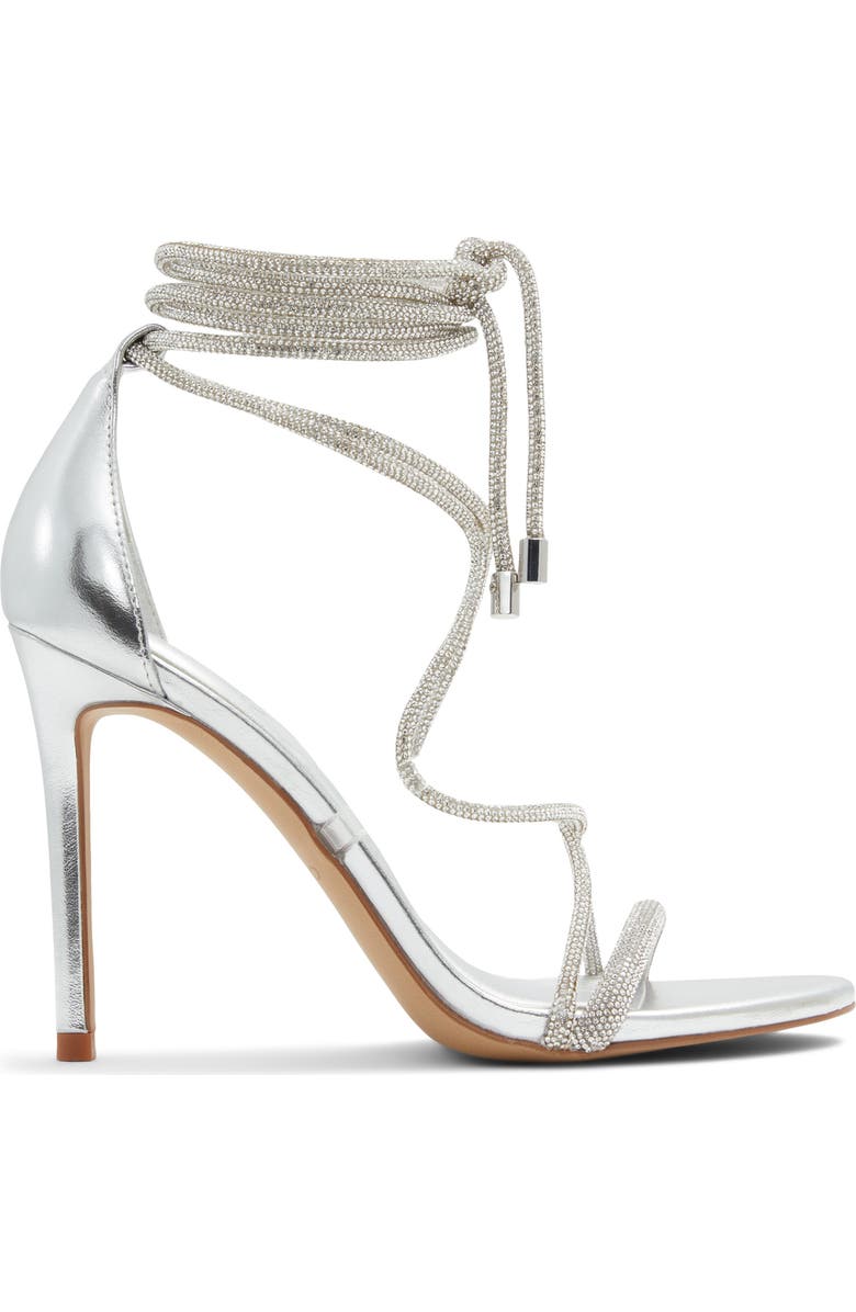 ALDO Marly Embellished Ankle Strap Sandal, Alternate, color,