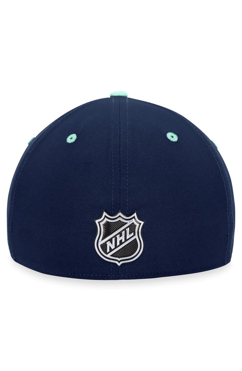 FANATICS Men's Fanatics Branded  Deep Sea Blue Seattle Kraken 2023 NHL Draft Flex Hat, Alternate, color, 