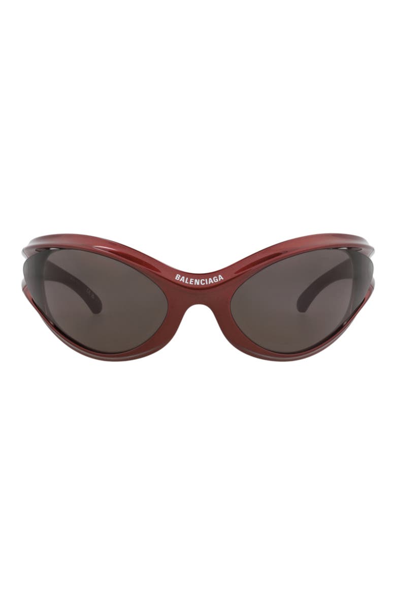 77mm Novelty Sunglasses, Main, color, BURGUNDY BURGUNDY GREY