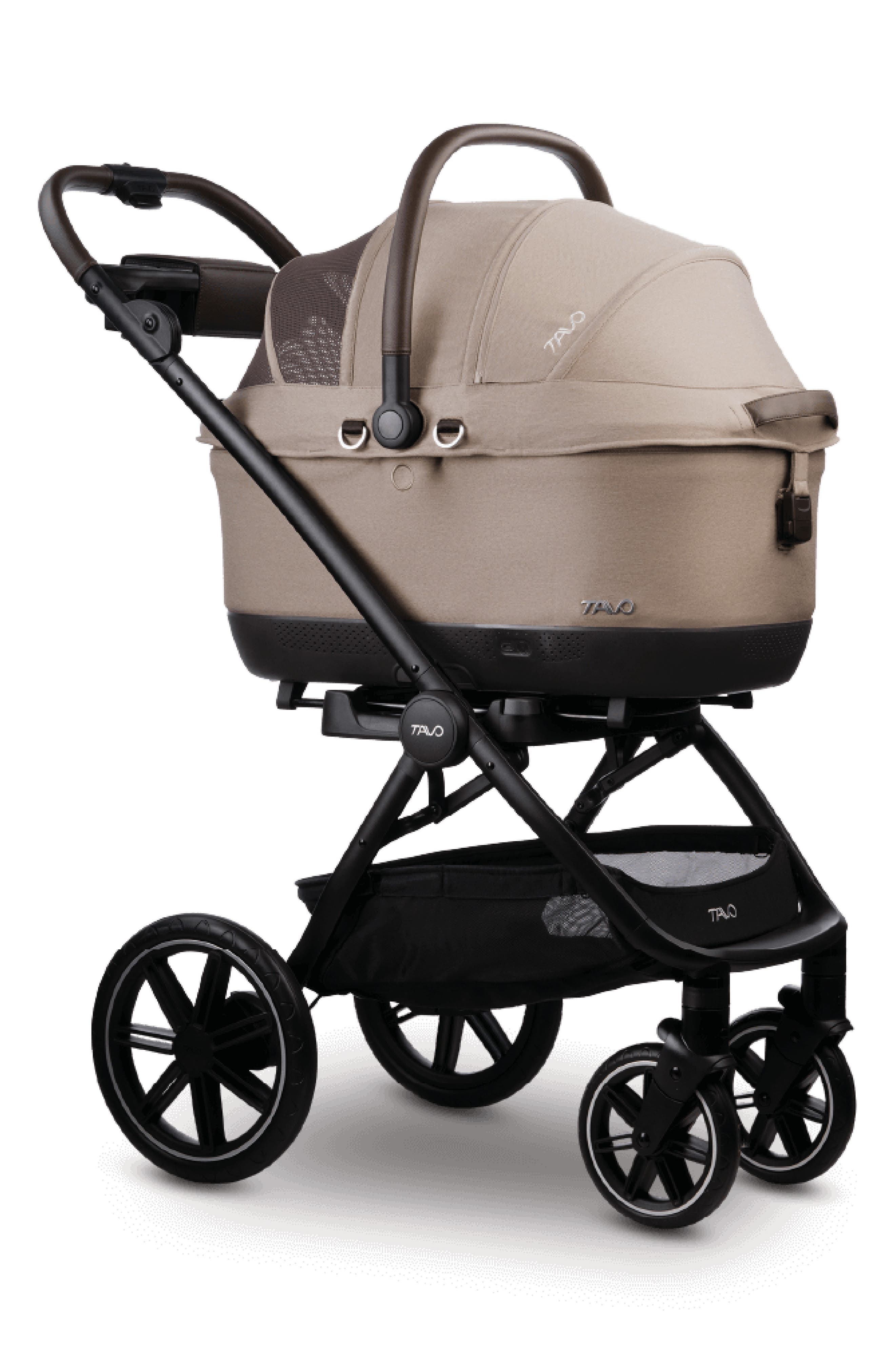 TAVO PETS Maeve™ iso6X Wind Pet Car Seat & Roscoe™ Stroller in Fawn 