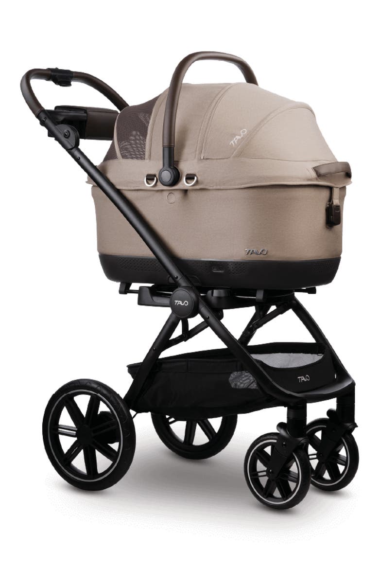 Maeve™ iso6X Wind Pet Car Seat & Roscoe™ Trek Stroller, Main, color, FAWN