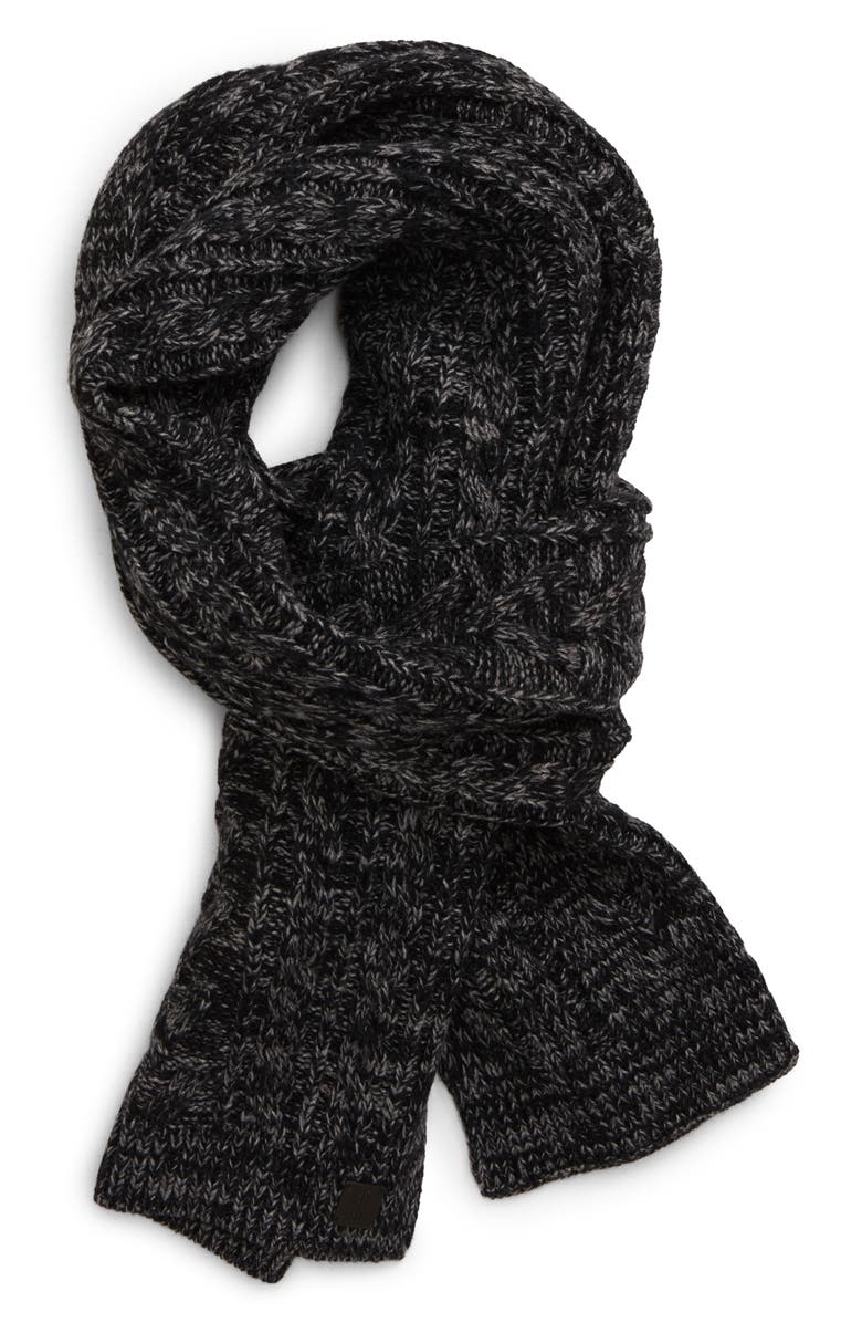 Frye Marled Cable Muffler, Main, color,