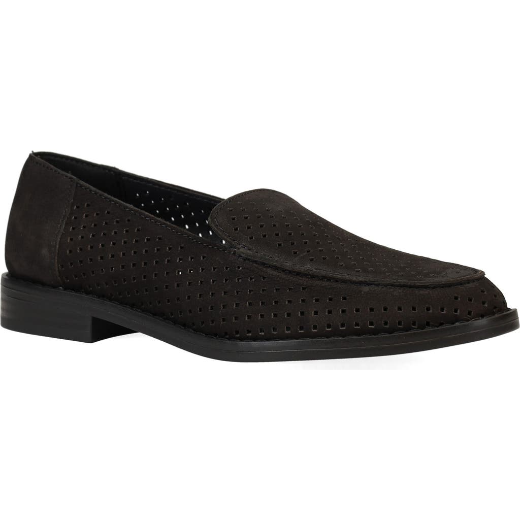 Eileen Fisher Abode Leather Loafer In Black