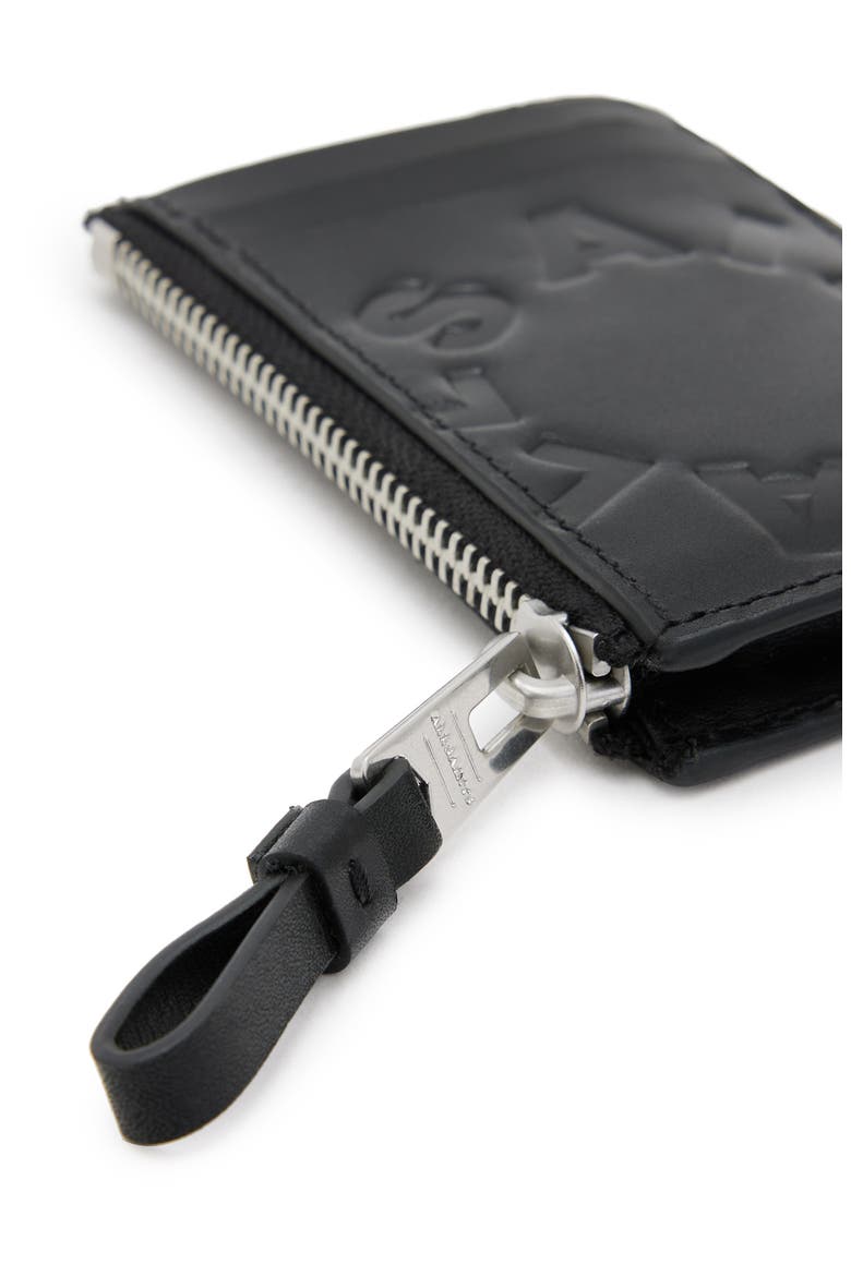 Tierra Isamu Leather Wallet, Alternate, color, BLACK