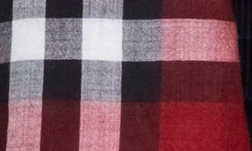 Burberry Wide Check Wool Scarf In Multi