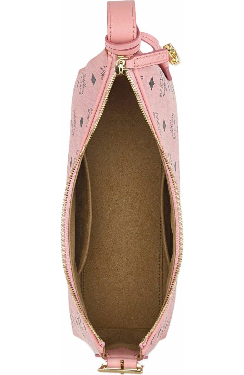 MCM Aren Hobo in Visetos, Alternate, color, Pink