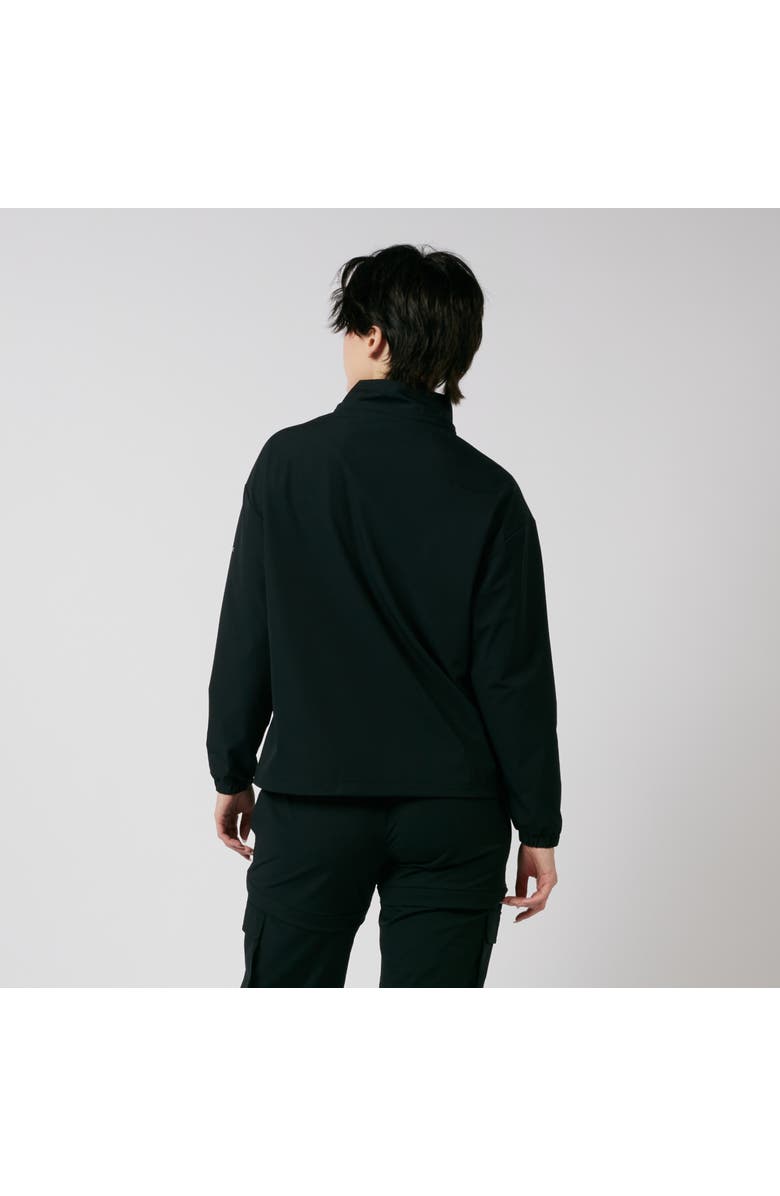 TomboyX Zip-Off Windbreaker, Alternate, color, Black