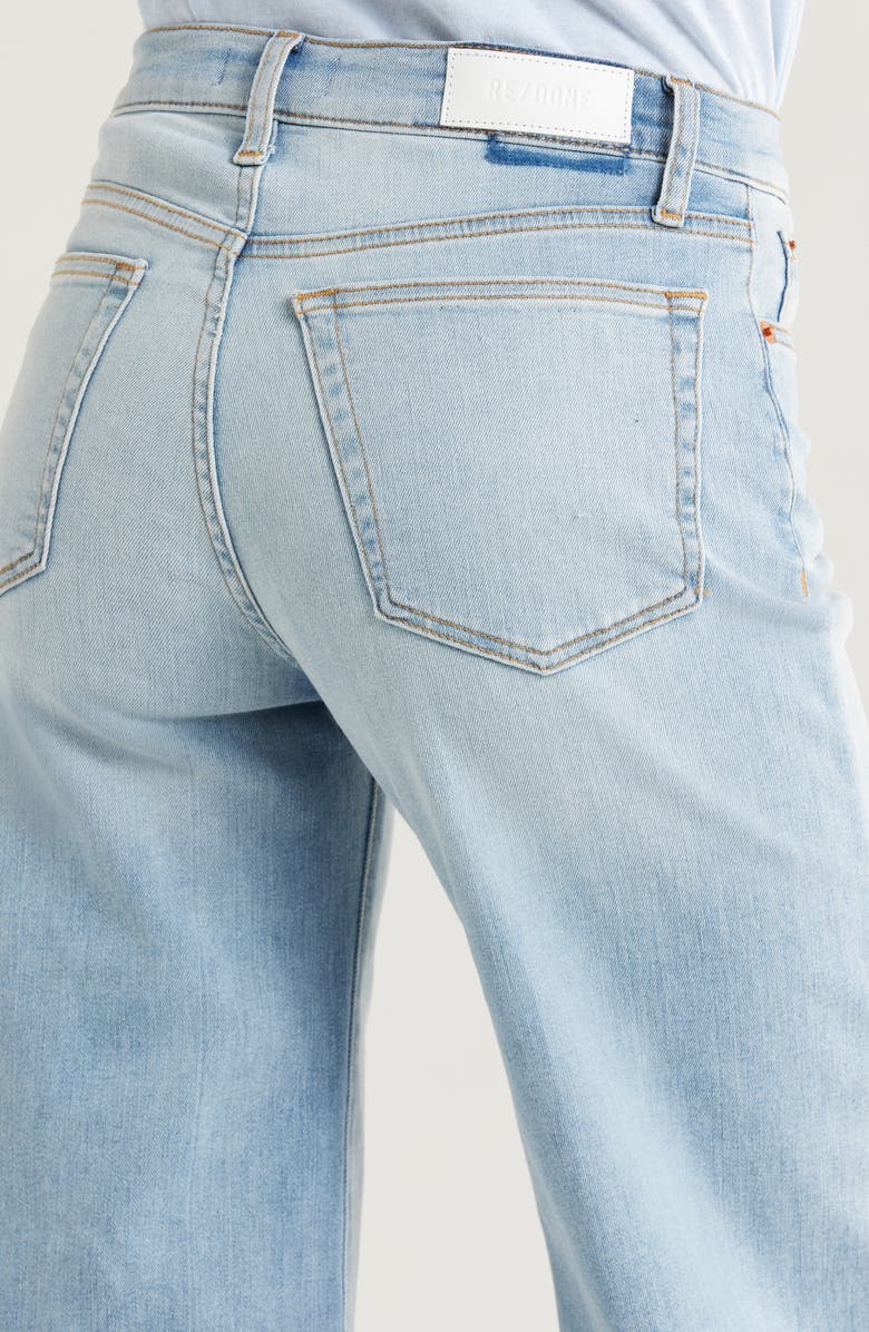 Re/Done Palazzo Jeans, Alternate, color, Cielito