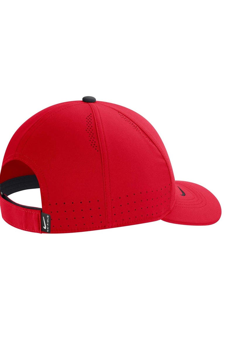 Nike Men's Nike Red Houston Cougars 2022 Sideline Legacy91 Performance Adjustable Hat, Alternate, color, 