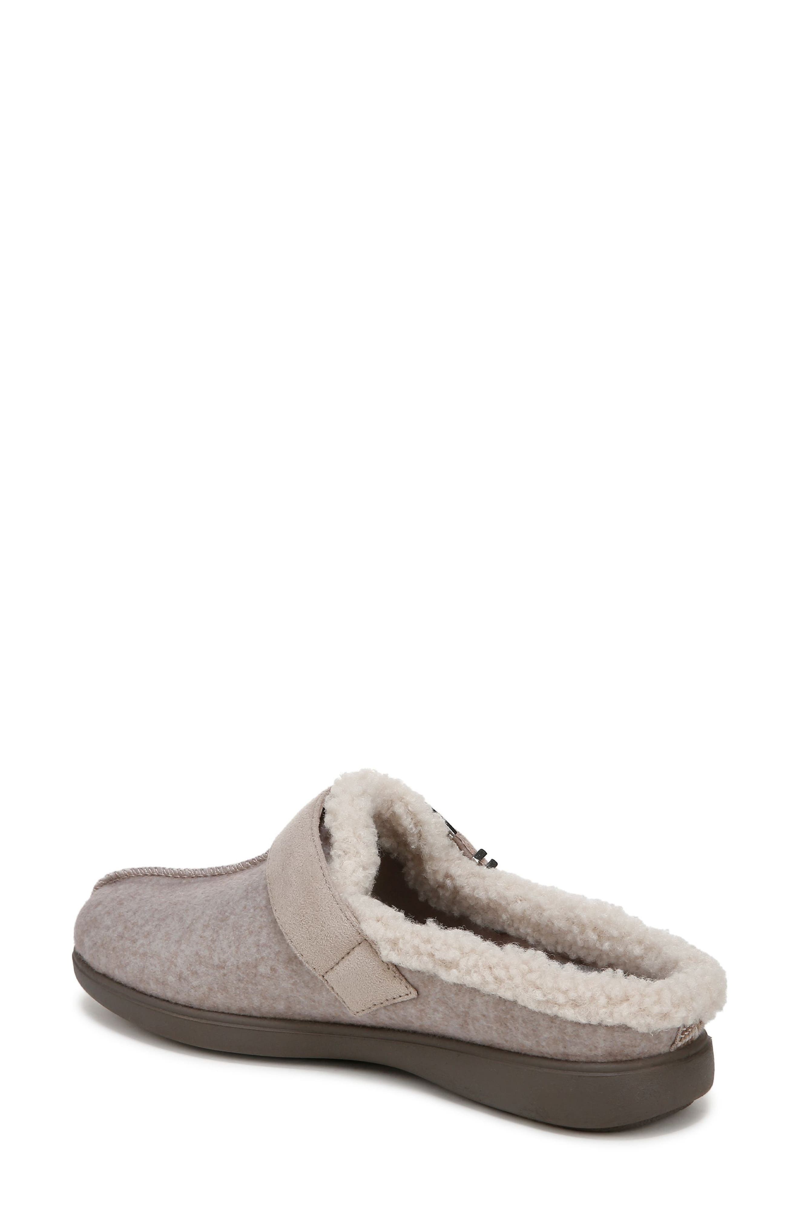 BZees Eternity Faux Shearling Clog, Alternate, color, Beige