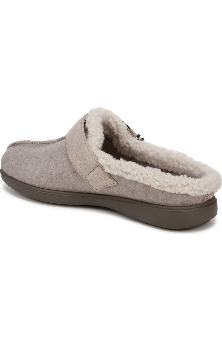 BZees Eternity Faux Shearling Clog, Alternate, color, Beige