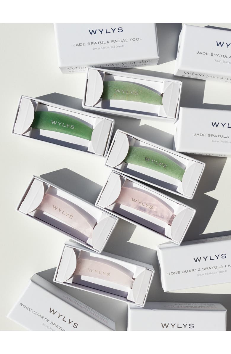 WYLYS Rose Quartz Spatula Facial Tool, Alternate, color, NO COLOR