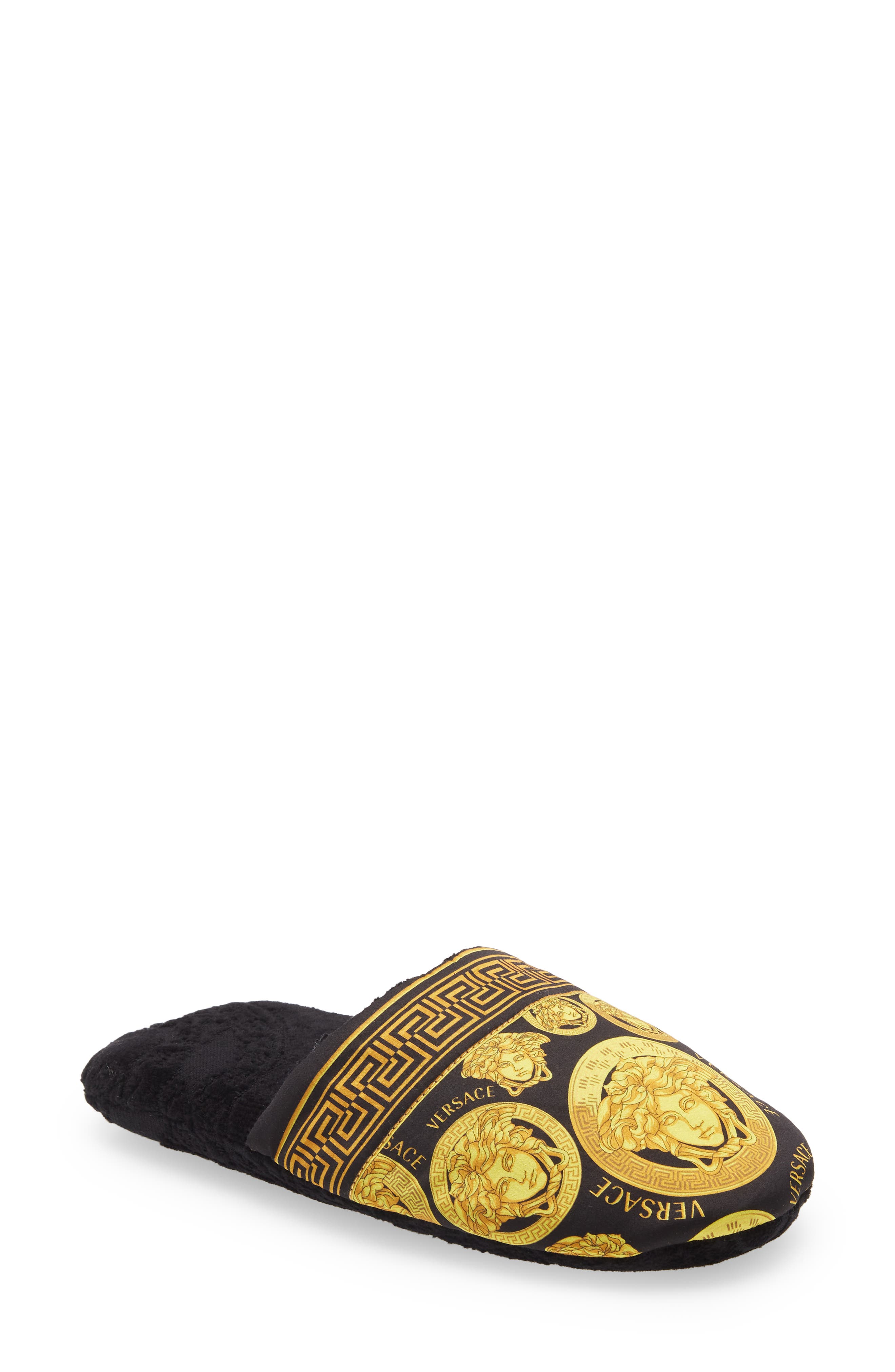 Versace Medusa Amplified Slipper, Main, color, 