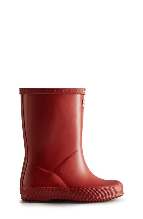Hunter Kids' First Classic Rain Boot In Brown