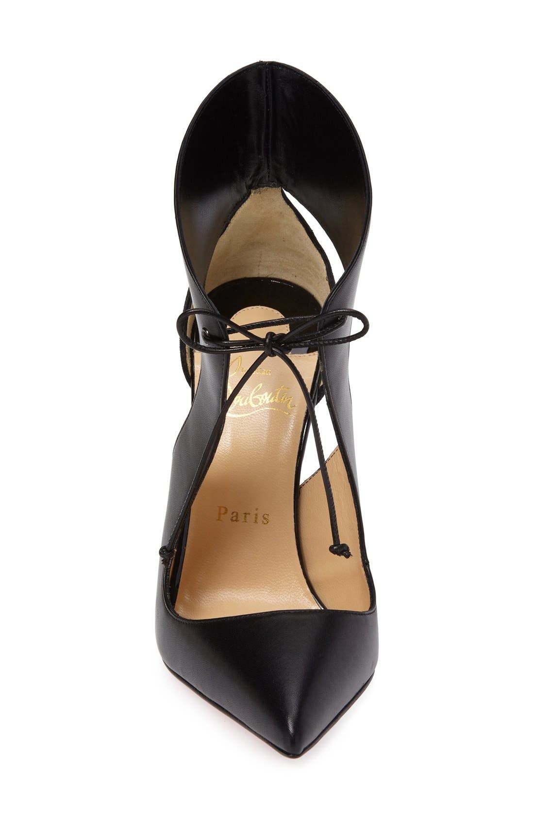 Christian Louboutin Ferme Rouge Pointy Toe Pump, Alternate, color, 