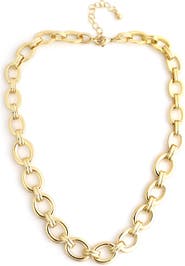 Panacea Round Link Necklace