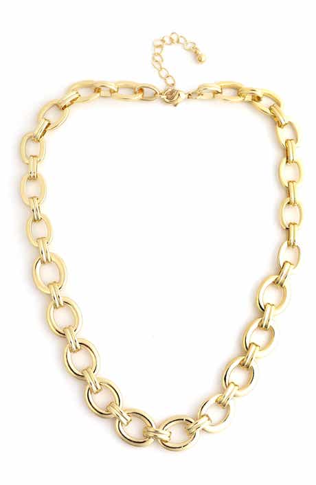 Panacea Round Link Necklace