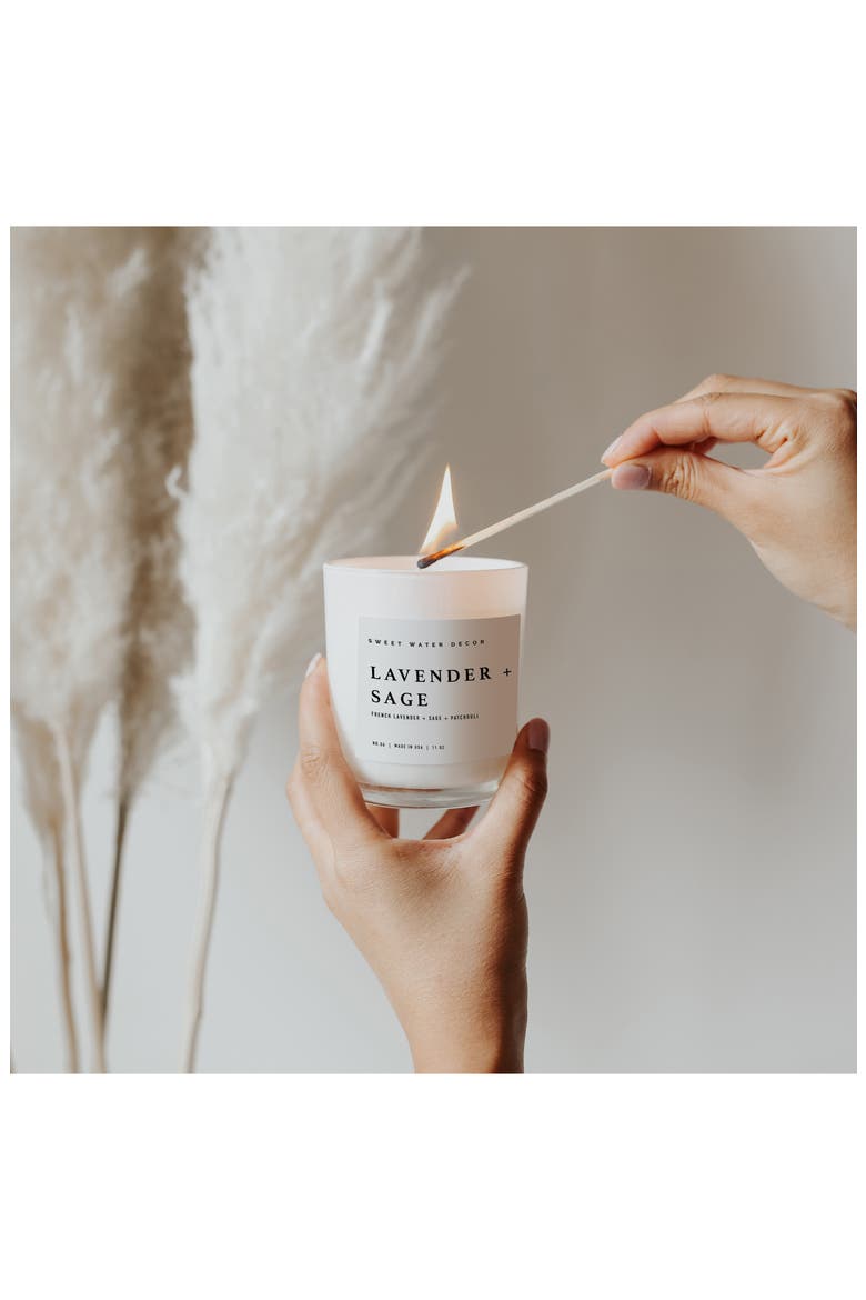 Weekend 11 oz. Candle, Alternate, color, WHITE