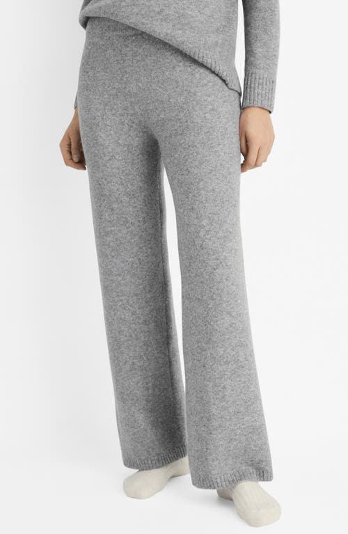 Shop Mango Knit Pants In Grey