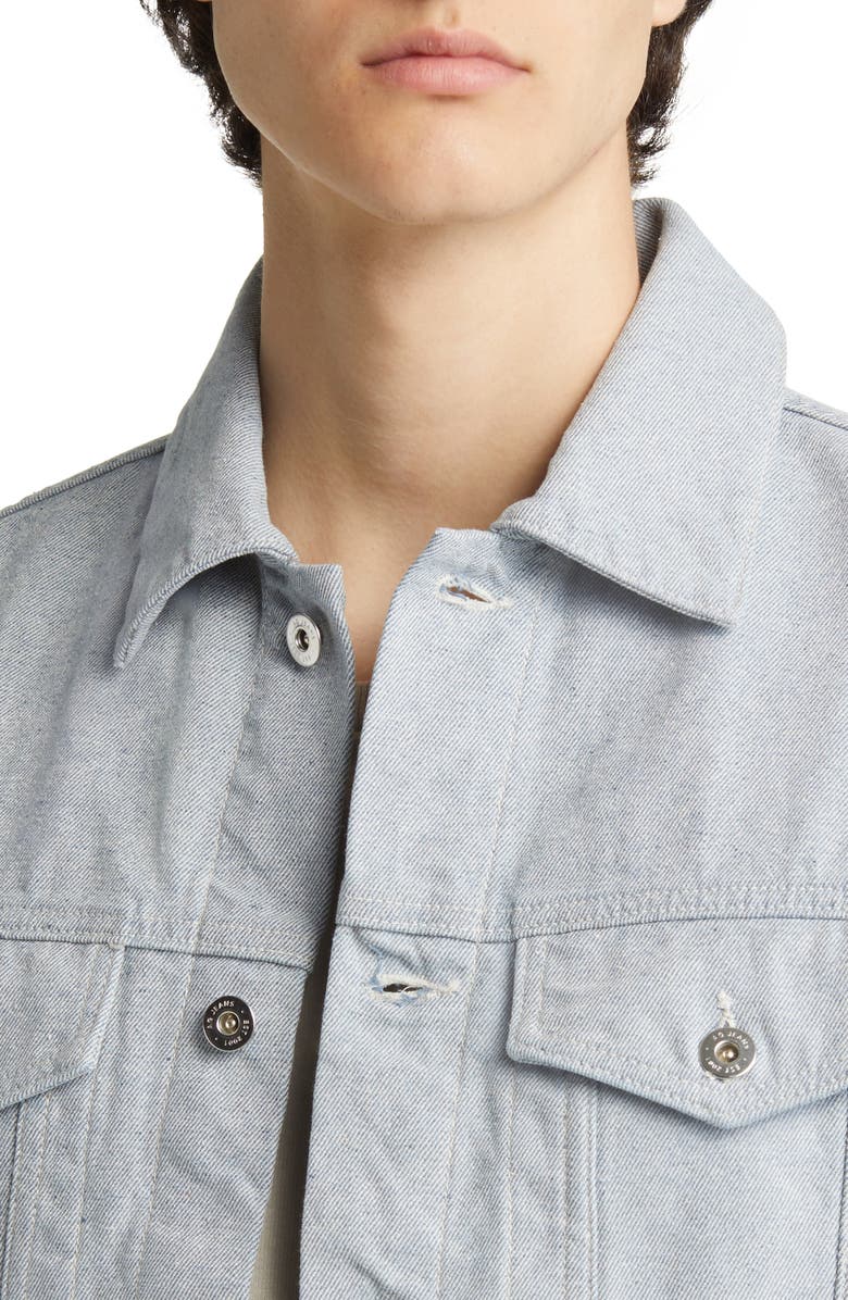 AG Dart Denim Trucker Jacket, Alternate, color, Reclaimed Indigo